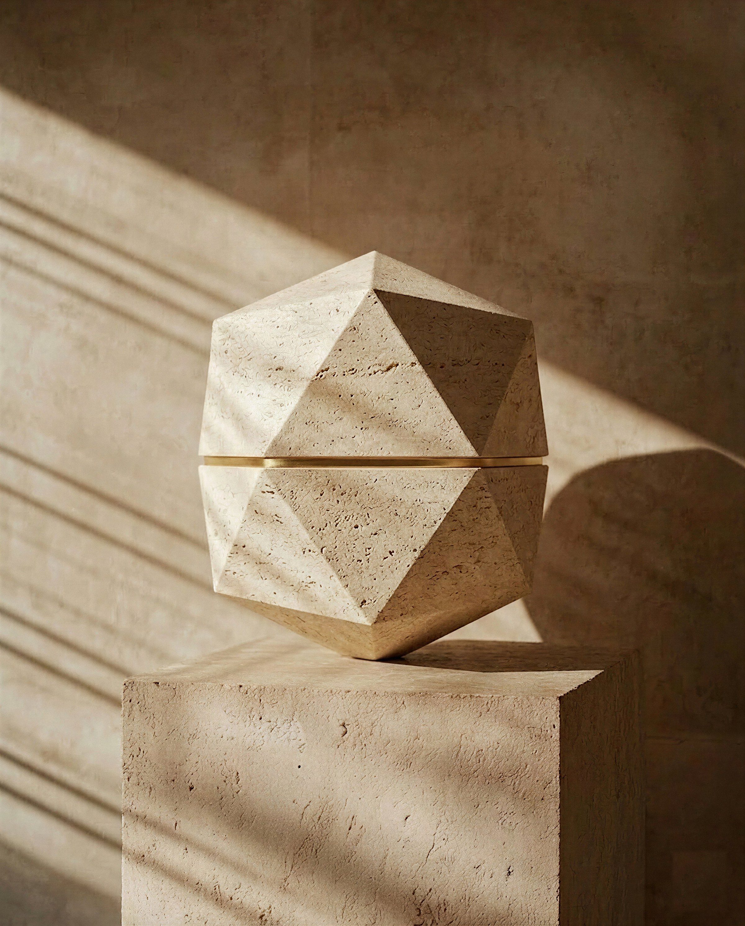 Travertine icosahedron — Strategic Partnership